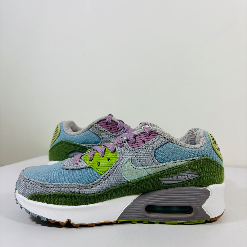 Nike Kids Air Max Sneakers in Blue, Green, Gray, Purple